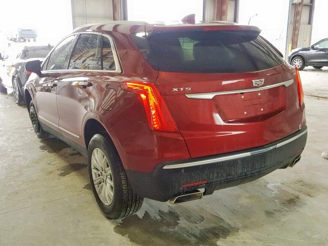 1GYKNARS5KZ123483 - 2019 CADILLAC XT5 RED photo 3