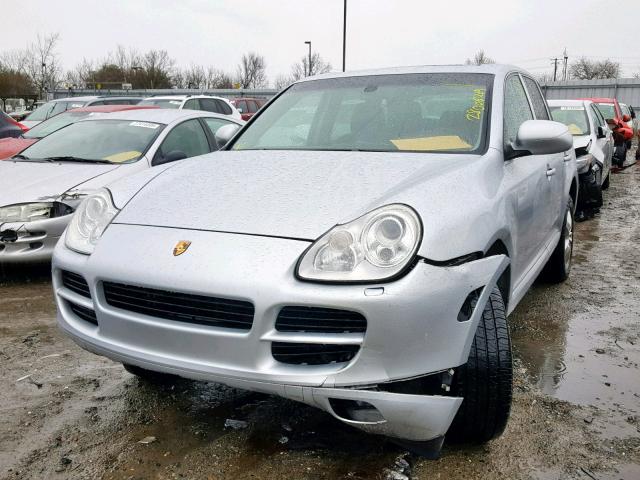 WP1AB29P66LA64527 - 2006 PORSCHE CAYENNE S SILVER photo 2