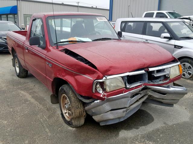 1FTCR10A1RUD14019 - 1994 FORD RANGER RED photo 1
