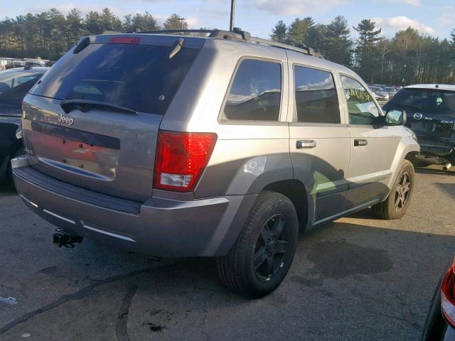 1J8GR48K77C652469 - 2007 JEEP GRAND CHER GRAY photo 4