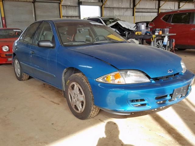 1G1JF5242Y7316625 - 2000 CHEVROLET CAVALIER L TEAL photo 1