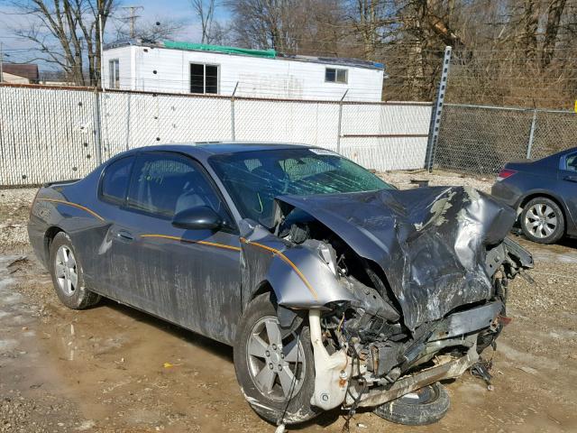 2G1WJ15K579145566 - 2007 CHEVROLET MONTE CARL GRAY photo 1