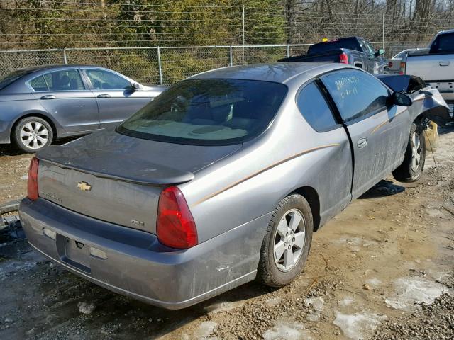 2G1WJ15K579145566 - 2007 CHEVROLET MONTE CARL GRAY photo 4