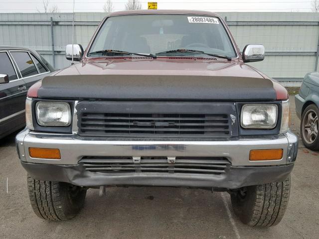 JT3VN39W0M8014511 - 1991 TOYOTA 4RUNNER VN RED photo 9