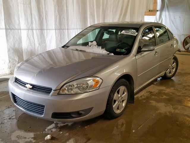 2G1WU583089204625 - 2008 CHEVROLET IMPALA LTZ SILVER photo 2