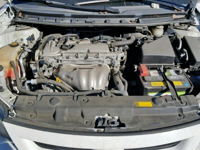 JTKJF5C78C3034238 - 2012 TOYOTA SCION TC WHITE photo 7