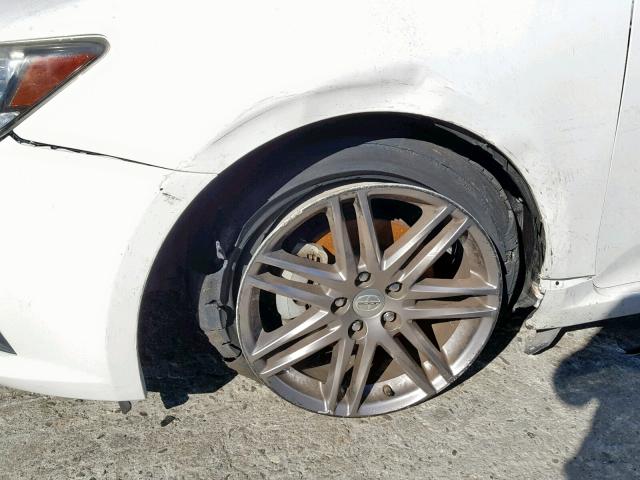 JTKJF5C78C3034238 - 2012 TOYOTA SCION TC WHITE photo 9