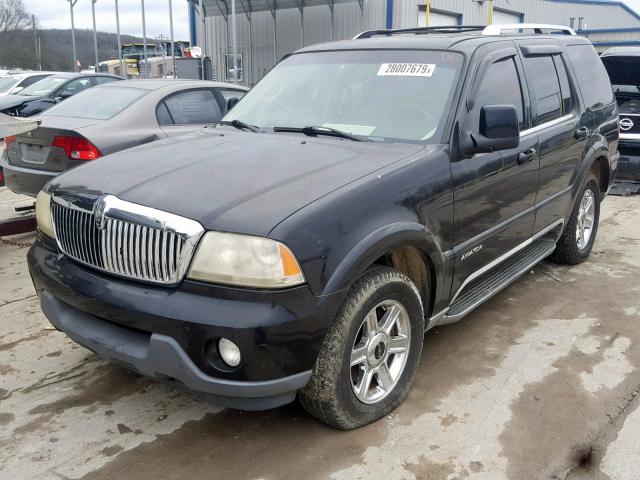 5LMEU88H85ZJ00572 - 2005 LINCOLN AVIATOR 黑色 照片 2