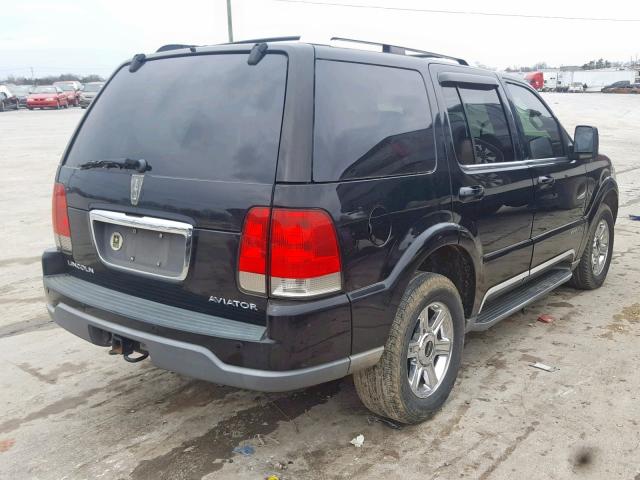 5LMEU88H85ZJ00572 - 2005 LINCOLN AVIATOR 黑色 照片 4