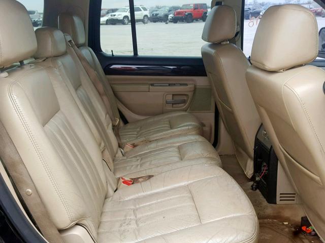 5LMEU88H85ZJ00572 - 2005 LINCOLN AVIATOR 黑色 照片 6