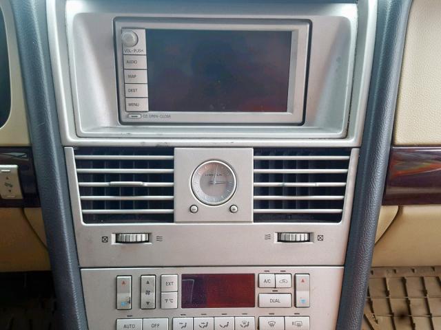 5LMEU88H85ZJ00572 - 2005 LINCOLN AVIATOR 黑色 照片 9