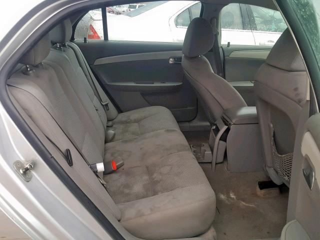 1G1ZA5E00AF281833 - 2010 CHEVROLET MALIBU LS GRAY photo 6