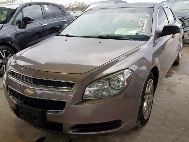 1G1ZA5EU1CF167619 - 2012 CHEVROLET MALIBU LS BROWN photo 2