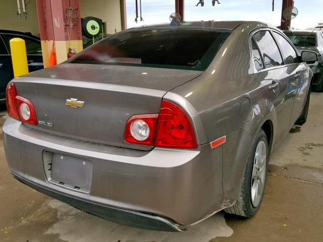 1G1ZA5EU1CF167619 - 2012 CHEVROLET MALIBU LS BROWN photo 4