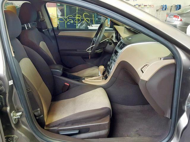 1G1ZA5EU1CF167619 - 2012 CHEVROLET MALIBU LS BROWN photo 5