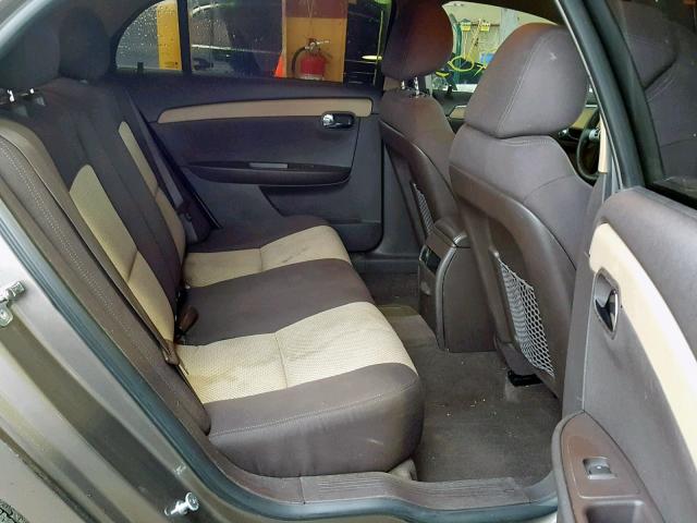 1G1ZA5EU1CF167619 - 2012 CHEVROLET MALIBU LS BROWN photo 6