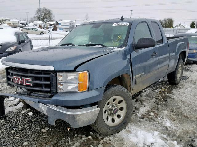 2GTEC19J771590954 - 2007 GMC NEW SIERRA BLUE photo 2