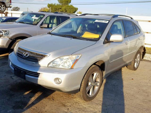 JTJHW31U360028630 - 2006 LEXUS RX 400 SILVER photo 2