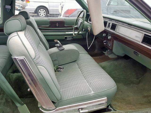 0Z63F624895 - 1980 MERCURY MARQUIS GREEN photo 5