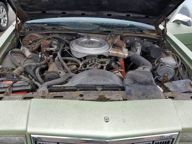 0Z63F624895 - 1980 MERCURY MARQUIS GREEN photo 7