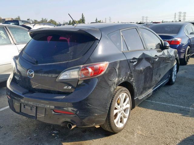 JM1BL1K61B1358986 - 2011 MAZDA 3 S BLACK photo 4