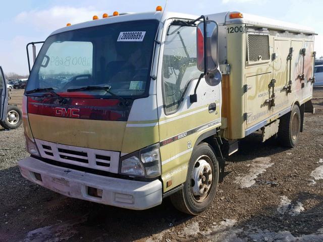 J8DE5B16767903637 - 2006 GMC 5500 W5504 YELLOW photo 2