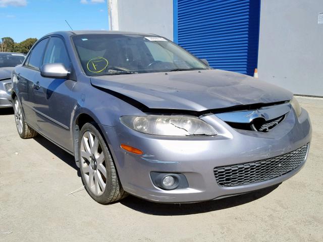 1YVHP80D065M44971 - 2006 MAZDA 6 S GRAY photo 1