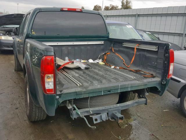 1N6AD07UX5C421230 - 2005 NISSAN FRONTIER C GREEN photo 3