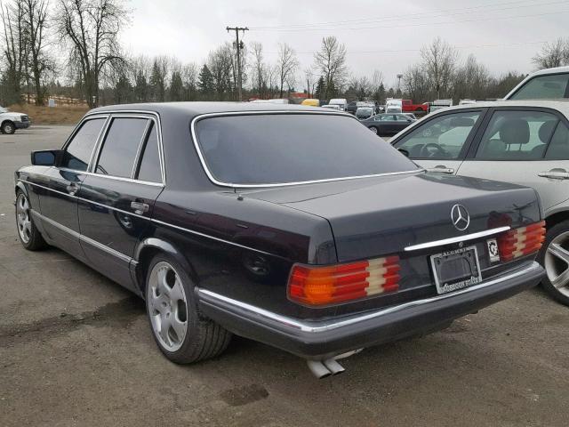 WDBCA39D6HA349217 - 1987 MERCEDES-BENZ 560 SEL BLACK photo 3