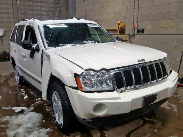 1J4HR58265C532641 - 2005 JEEP GRAND CHER WHITE photo 1