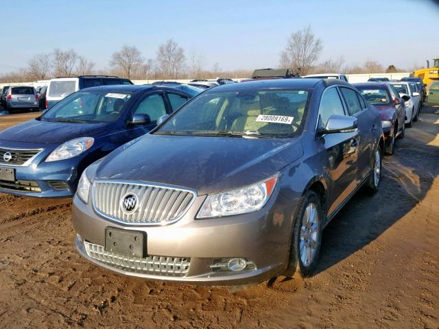 1G4GD5ER6CF155625 - 2012 BUICK LACROSSE P GRAY photo 2