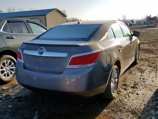 1G4GD5ER6CF155625 - 2012 BUICK LACROSSE P GRAY photo 4