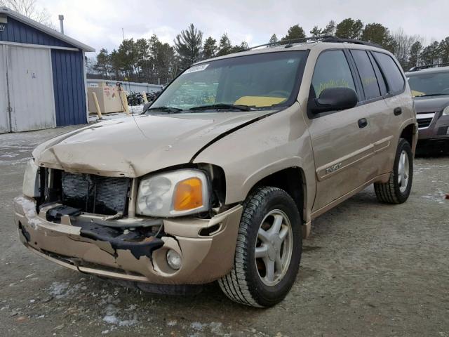 1GKDT13S142169289 - 2004 GMC ENVOY TAN photo 2