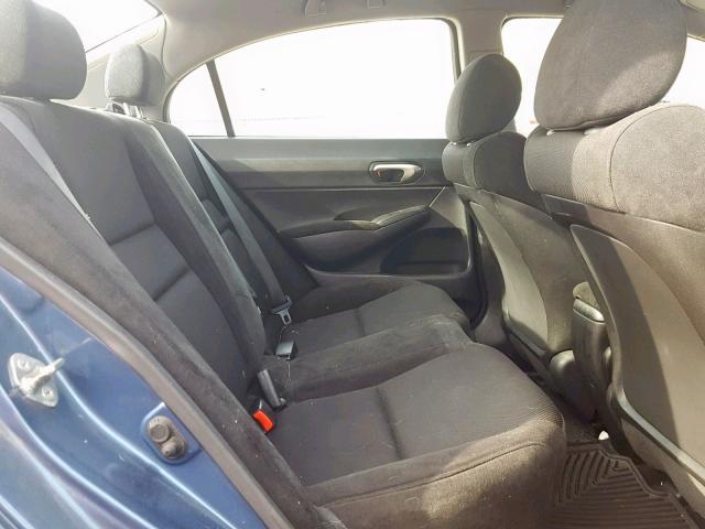 2HGFA1F6XAH527311 - 2010 HONDA CIVIC LX-S 蓝色 照片 6