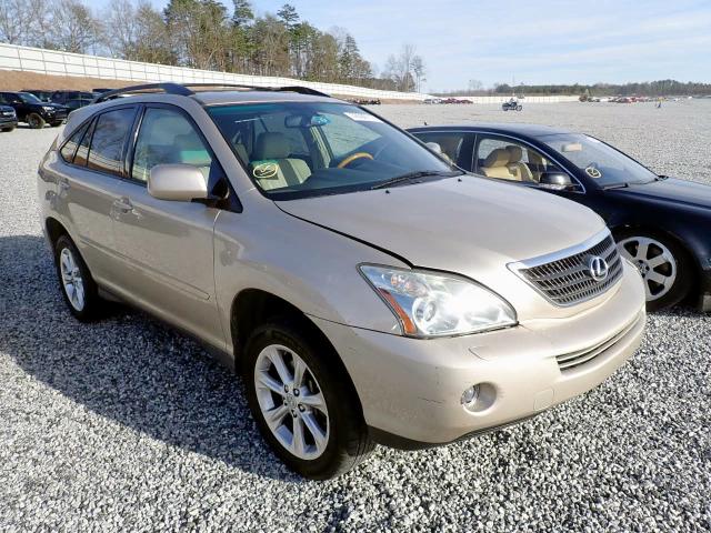 JTJHW31U972017668 - 2007 LEXUS RX 400H GOLD photo 1