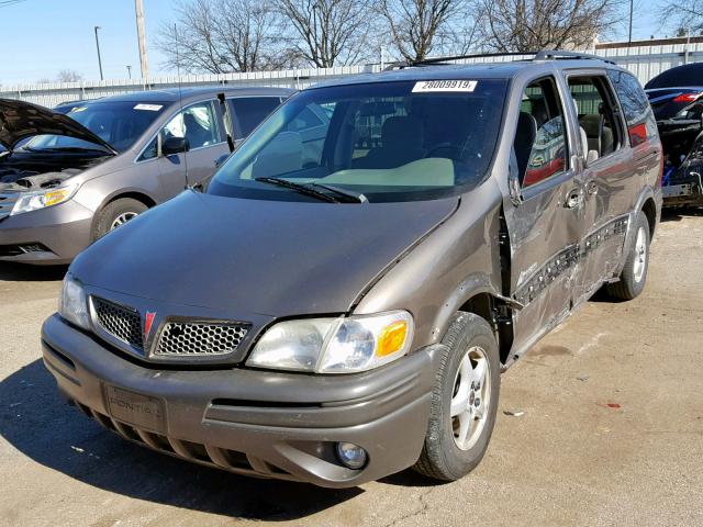 1GMDX03E13D112450 - 2003 PONTIAC MONTANA BROWN photo 2