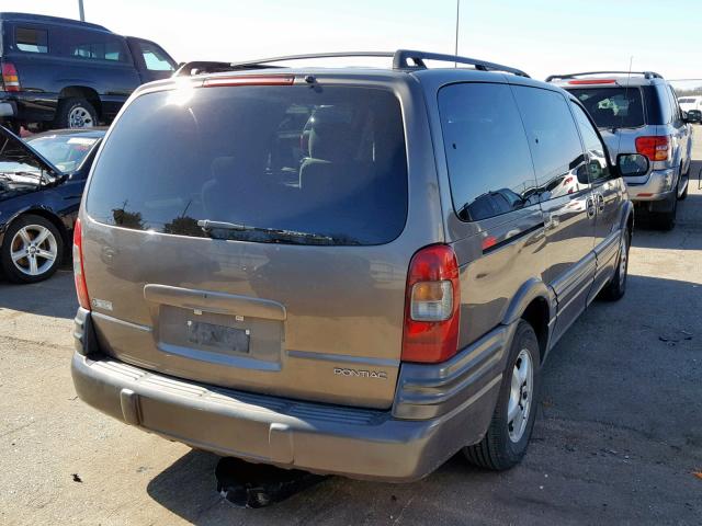 1GMDX03E13D112450 - 2003 PONTIAC MONTANA BROWN photo 4