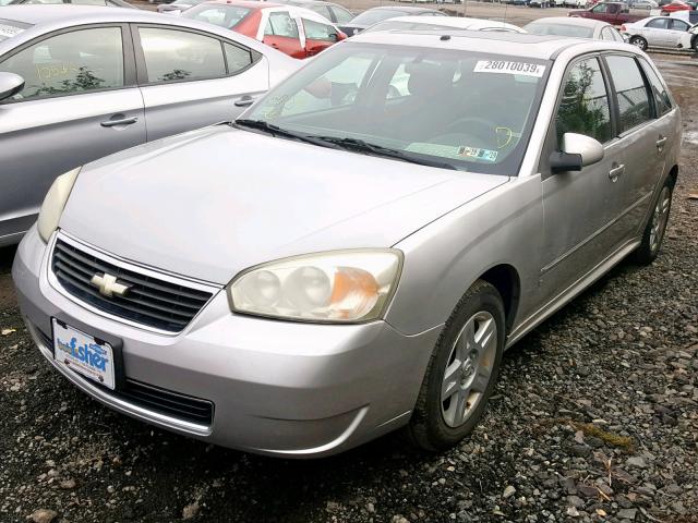 1G1ZT63896F157074 - 2006 CHEVROLET MALIBU MAX SILVER photo 2