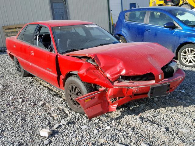 1G3NL5532RM019619 - 1994 OLDSMOBILE ACHIEVA S RED photo 1