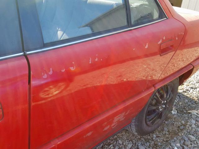 1G3NL5532RM019619 - 1994 OLDSMOBILE ACHIEVA S RED photo 9