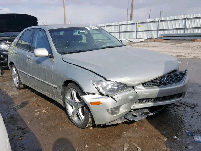 JTHBD192440083864 - 2004 LEXUS IS 300 SILVER photo 1