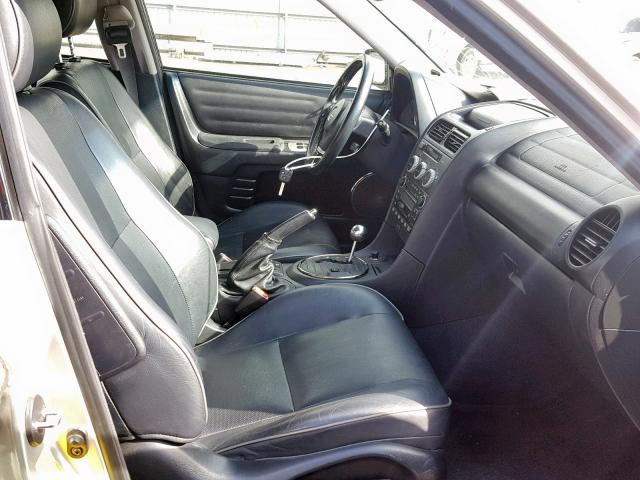 JTHBD192440083864 - 2004 LEXUS IS 300 SILVER photo 5