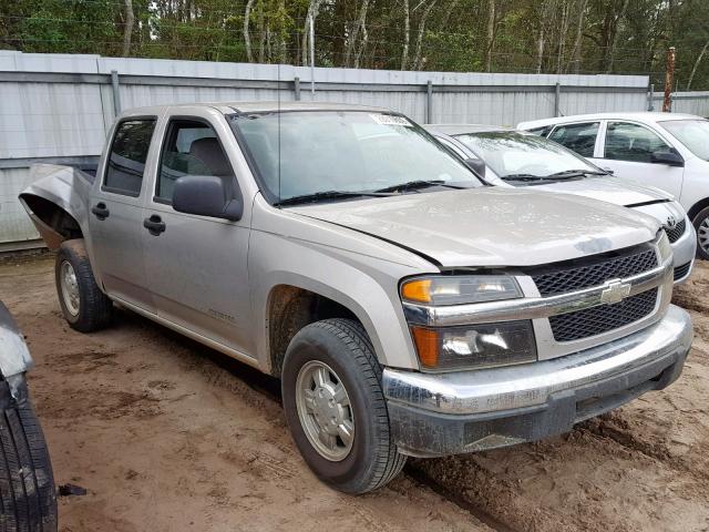 1GCCS136758152816 - 2005 CHEVROLET COLORADO SILVER photo 1