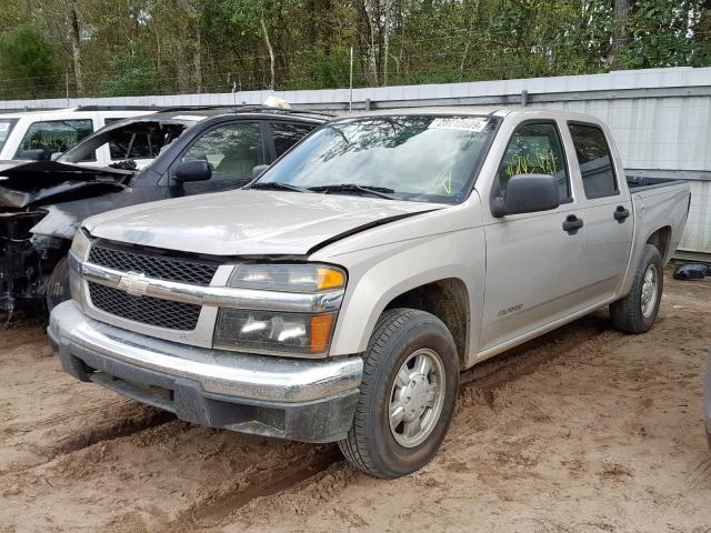 1GCCS136758152816 - 2005 CHEVROLET COLORADO SILVER photo 2