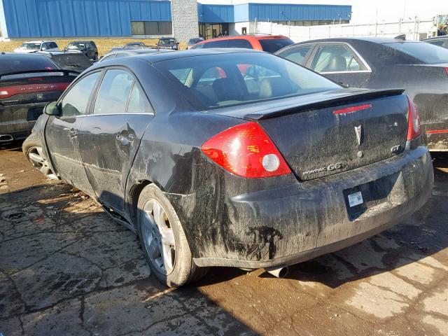 1G2ZH558664196902 - 2006 PONTIAC G6 GT BLACK photo 3