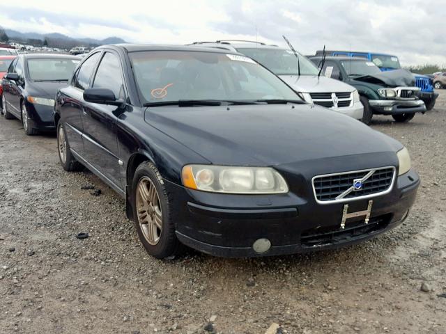 YV1RS592852430027 - 2005 VOLVO S60 2.5T BLACK photo 1