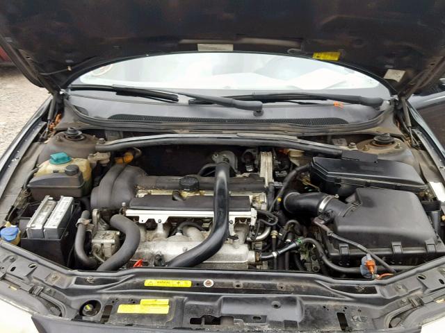 YV1RS592852430027 - 2005 VOLVO S60 2.5T BLACK photo 7