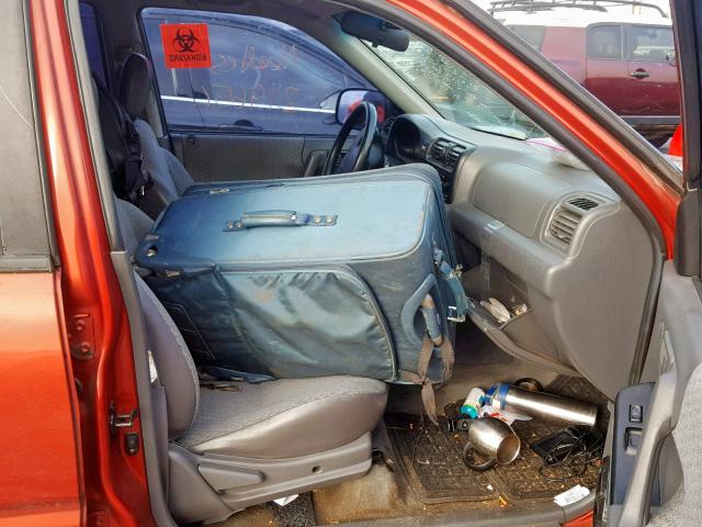 4S6CM58W5X4405106 - 1999 HONDA PASSPORT E 红色 照片 5