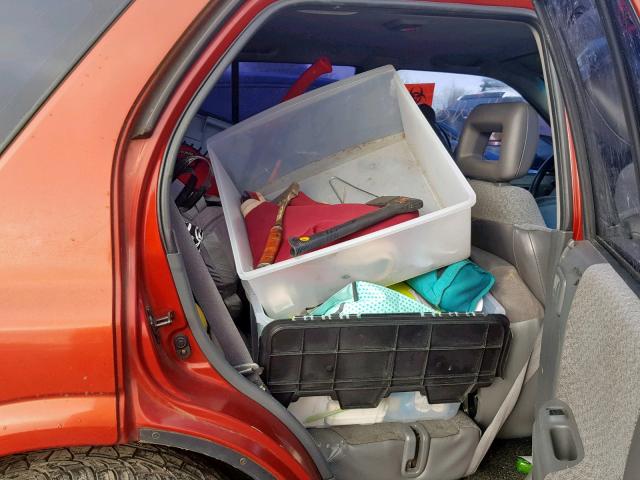 4S6CM58W5X4405106 - 1999 HONDA PASSPORT E 红色 照片 6