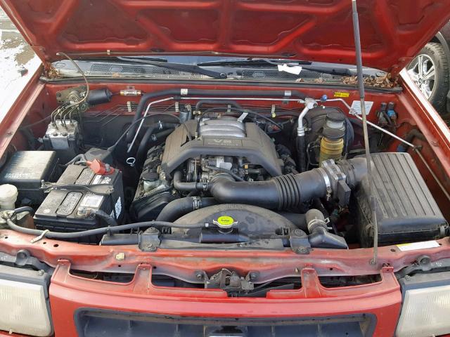 4S6CM58W5X4405106 - 1999 HONDA PASSPORT E 红色 照片 7